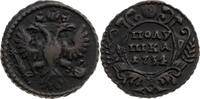 Polushka 1734 RUSSLAND Anna Iwanowna 1730-1740 Sehr schön