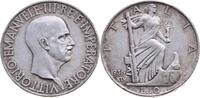 ITALIEN 10 Lire Vittorio Emanuele III. von Italien 1900-1946 1936 -