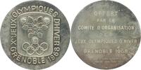 OLYMPISCHE SPIELE Silber-Medaille Grenoble 1968 -