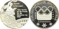 OLYMPISCHE SPIELE Silber-Medaille Lillehammer 1994 -
