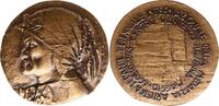 DICHTER UND SCHRIFTSTELLER Bronze-Gussmedaille Dante Alighieri 1265-1321 -