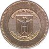 OLYMPISCHE SPIELE Vergoldete Zink-Medaille München 1972 -