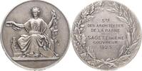 ARCHITEKTUR Silber-Preismedaille Saget, Eugène o. J. (um 1890) -