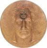DICHTER UND SCHRIFTSTELLER Einseitige Bronze-Gussmedaille Goethe, Johann Wolfgang von 1749-1832 o. J. (1932?) -