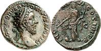 RÖMISCHES KAISERREICH COMMODUS, Augustus 177-192. AE  177-192 n. Chr. braune Patina, vz- /  ss