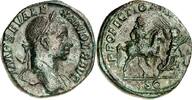 RÖMISCHES KAISERREICH SEVERUS ALEXANDER 222-235. AE  222-235 n. Chr. grüne Patina ss-vz