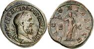 RÖMISCHES KAISERREICH AE PUPIENUS 238. R braungrüne Patina, ss 1040,00 EUR  zzgl. 10,00 EUR Versand