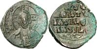 AE  969-976 n. Chr. BYZANZ IOHANNES I. Tzimiskes 969-976. grüne Patina, ss-vz