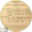 United States of America / Netherlands Historical Medal 1928 American Petroleum Company by J.J. van Goor (Standard Oil) XF