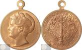 Koninkrijk der Nederlanden Historiepenning Draagpenning 25-Jarig Regeringsjubileum Koningin Wilhelmina door J.C. Wienecke -