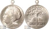 Koninkrijk der Nederlanden Historiepenning Draagpenning 25-Jarig Regeringsjubileum Koningin Wilhelmina door J.J. van Goor -
