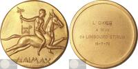 België Historiepenning Paardensport - Concours Hippique - L'Oxer aan Madame de Limbourg Stirum -