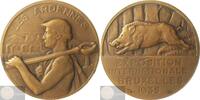 Belgium Historical Medal Brussels: World International Exposition - Exposition Universelle by P.A. Morlon -