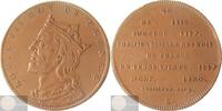 France Historical Medal Jeton Louis VII by Thomas Bernard -