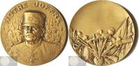 France Historical Medal Notre Joffre - Joseph Jacques Césaire Joffre by Huguenin. -