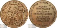 France Historical Medal Paris: Visit to the Monnaie de Paris - Mint of Paris - Numismatics Numismatique -