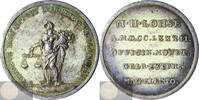 Republiek der Zeven Verenigde Nederlanden Historiepenning / Historical Medal Election of Marten Hendrik Lohse as mintmaster of Gelderland - RARE -