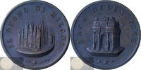 Italy Historical medal Milan Cathedral and Porta Sempione - High relief medal -