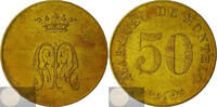 Cuba Historical medal Marques de Montelo. Matanzas Province Brass Token 50 Centavos -