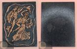 France Historical Medal Uniface plaquette The Muse Terpsichore - Mintage: 100 pcs. -