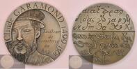 France Historical Medal Claude Garamond - Tailleur de Caractères du Roi by M. Guyot -