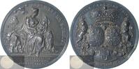 Republiek der Zeven Verenigde Nederlanden Historiepenning Geboorte en overlijden van de dochter van stadhouder Willem IV door N. van Swind -