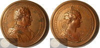 France Historical Medal Frederick I of Vaudemont & Marguerite de Joinville by Ferdinand de Saint-Urbain -