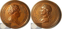 France Historical Medal Raoul & Marie of Blois by Ferdinand de Saint-Urbain -