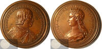 France Historical Medal René II & Philippa of Guelders by Ferdinand de Saint-Urbain -