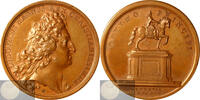 France Historical Medal Statue équestre de Louis XIV - Monument by J. Mauger -