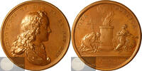 France Historical Medal Rétablissement de la santé du Roi - The King's health by Le Blanc -