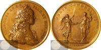 France Historical Medal Négociations de Paix - Peace negotiation at Cambrai by Duvivier -