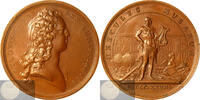 France Historical Medal The king as protector of the sciences and arts by Duvivier & Le Blanc -