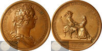 France Historical Medal Hommage du duc Léopold de Lorraine by Duvivier -