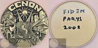 France Historical Medal Cenon City medal - Uniface issue - FIDEM - F.I.D.E.M. -