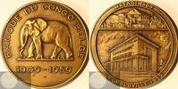 België / Belgisch Congo / Belgian Congo Historiepenning 50th Anniversary of the Banque du Congo by De Greef -