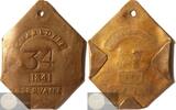 United States of America Historical Medal 1841 Charlotte: Slave tag or s... 1000,00 EUR800,00 EUR  zzgl. 25,00 EUR Versand