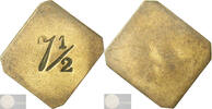 England (?) Unknown octagonal weight inscribed 7½ -