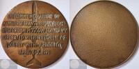 Netherlands / Russia Historical Medal KLM's First Transsiberian Flight Amsterdam-Moscow-Tokyo by Henk van Bommel -