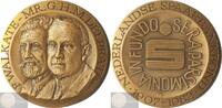 Koninkrijk der Nederlanden Historiepenning 75-jarig bestaan Nederlandse Spaarbankbond - Sparkasse door Willem Vis -