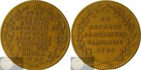  1790 Brabantse Omwenteling Jeton op de Brabantse omwenteling door T. Van Berckel VF+