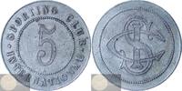Monaco Historical Medal Token of 5 Francs Sporting Club International de Monaco -