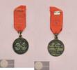 Koninkrijk der Nederlanden Historiepenning Draagpenning 25-Jarig Regeringsjubileum Koning Willem III -