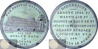 Great-Britain Historical Medal The Industrial Exhibition - Crystal Palace by Heaton Birmingham -