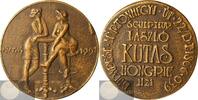 Hungary Historical Medal Budapest: Address, advertising or New Year's medal of the sculptor László Kutas -