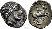 Griechen 1/5 Tetradrachme KINGS OF MACEDON. Philip II (359-336 BC). 1/5 Tetradrachm. Amphipolis. -