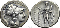 Griechen Nomos / Stater LUCANIA. Herakleia. Nomos - Stater (Circa 278-276 BC). Middle Pyrrhic period. -