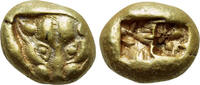 Griechen Hekte / 1/6 Stater IONIA. Uncertain. EL Hekte - 1/6 Stater (Circa 600-550 BC). -