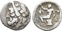 Griechen Hemidrachme ARKADIA. Arkadian League. Megalopolis. Triobol - He... 200,00 EUR  zzgl. 20,00 EUR Versand