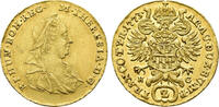 Rum&auml;nien 2 Dukaten HOLY ROMAN EMPIRE. Maria Theresia (1740-1780). 2 Duca... 2000,00 EUR  zzgl. 20,00 EUR Versand